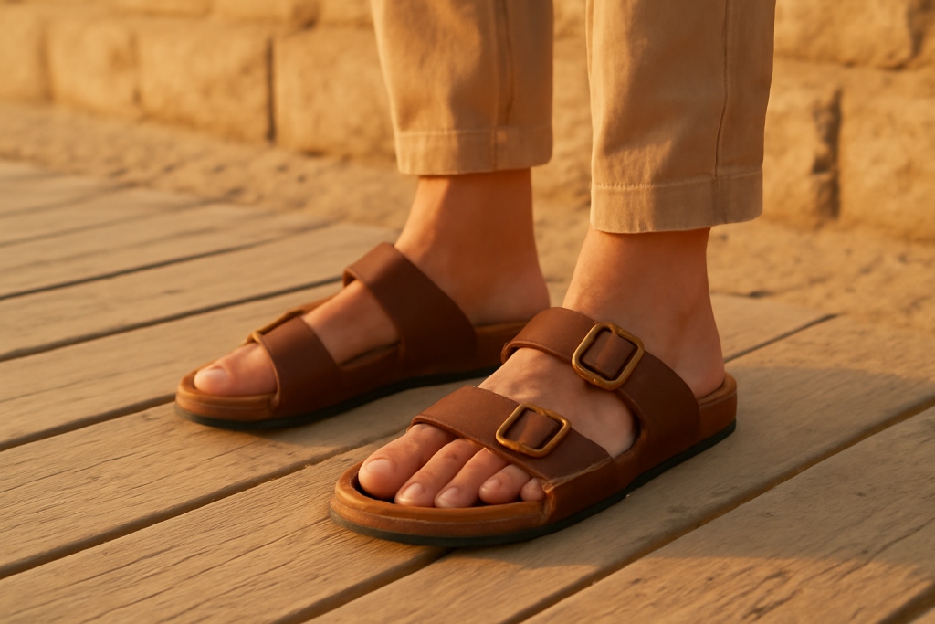 Quelles sandales homme pour un look marin ?
