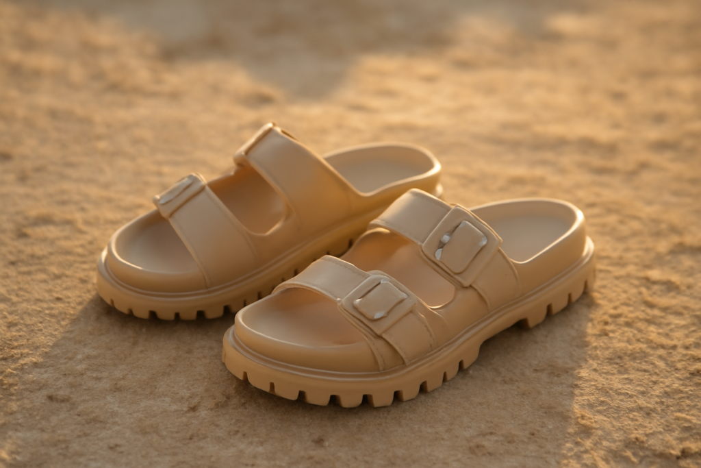 Quelle semelle privilégier pour des sandales homme antidérapantes ?