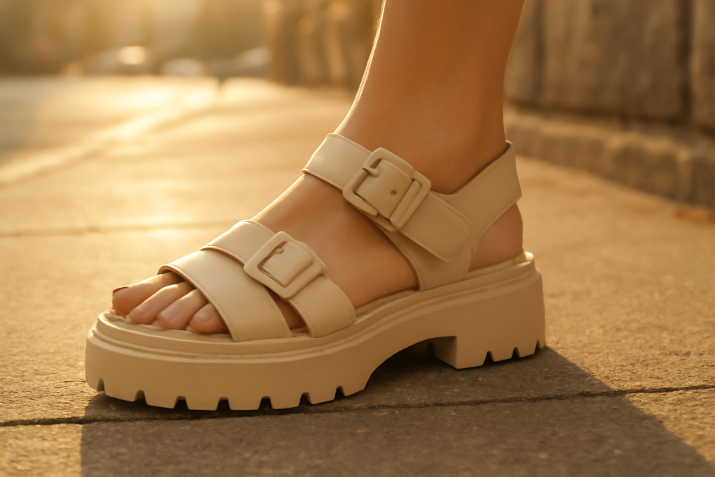 Quelle semelle privilégier pour des sandales homme en ville ?