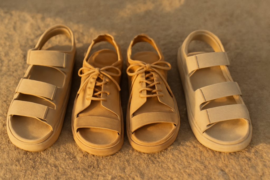Velcro, lacets ou boucles : quel système privilégier pour le maintien des sandales homme ?