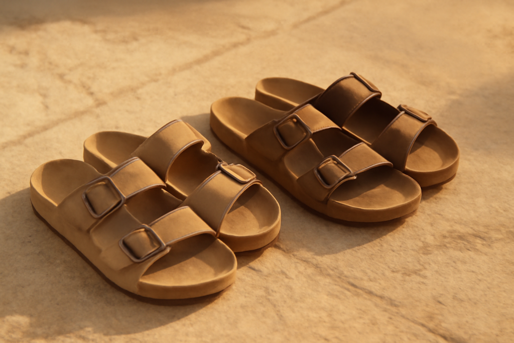 Claquettes ou sandales à brides : que choisir pour homme au quotidien ?