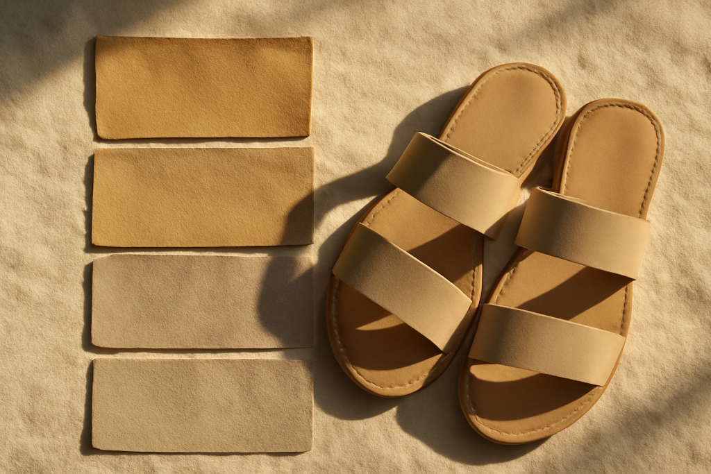 Cuir pleine fleur ou cuir régénéré : quel choix pour des sandales durables ?