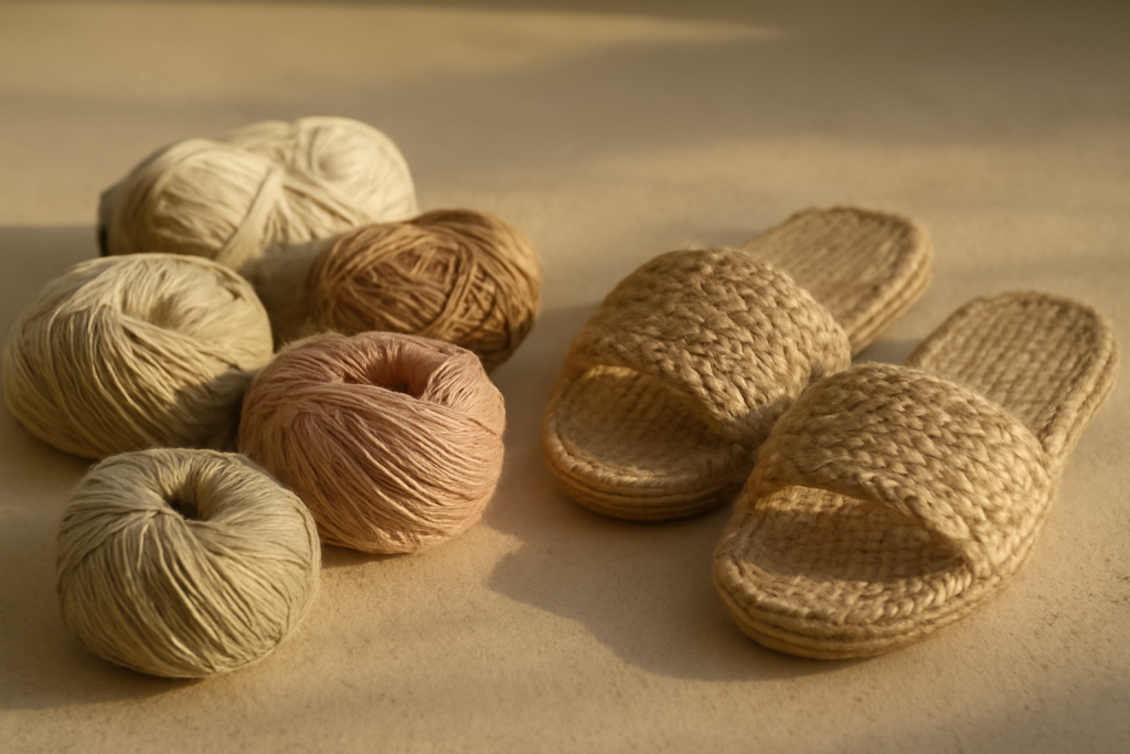 Quelles fibres innovantes allient légèreté et résistance pour des sandales ?