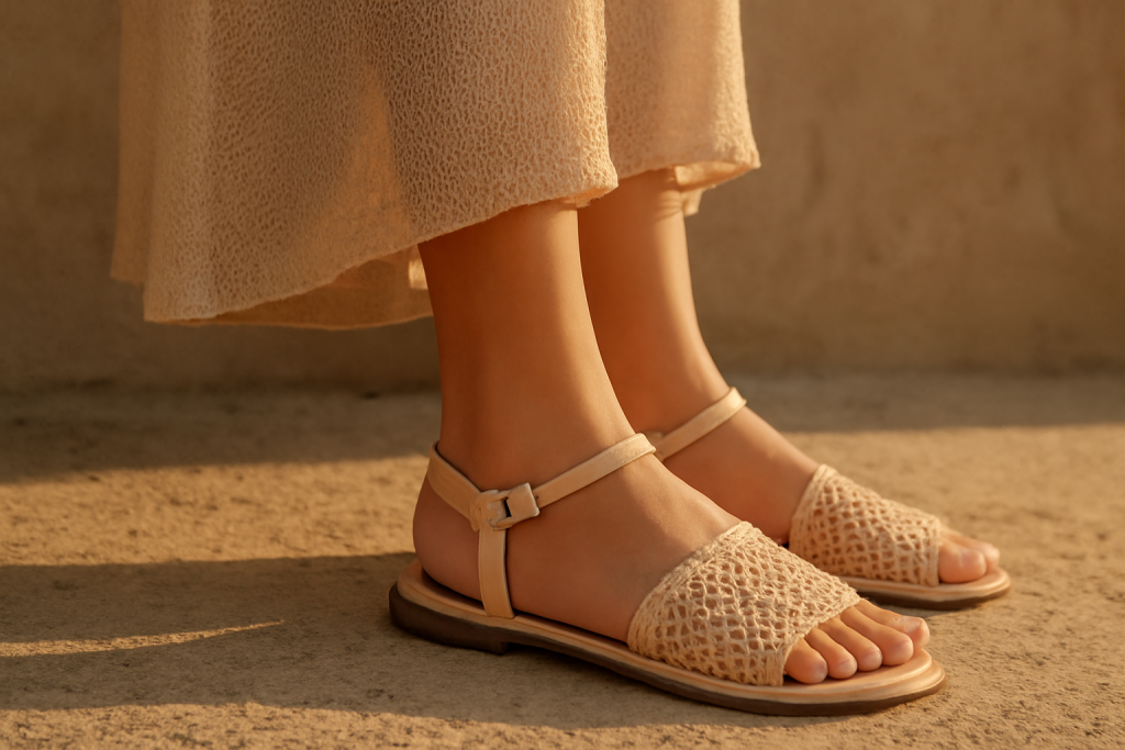 Le tissage en maille fine améliore‑t‑il la respirabilité des sandales ?