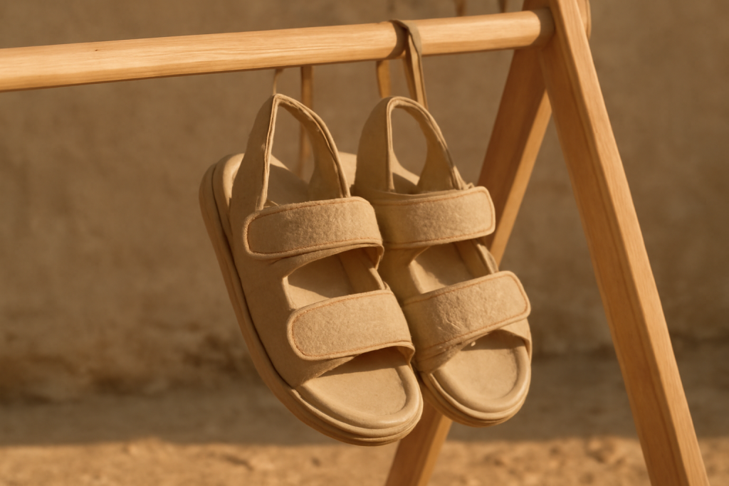 Quelles méthodes efficaces pour sécher des sandales en textile ?