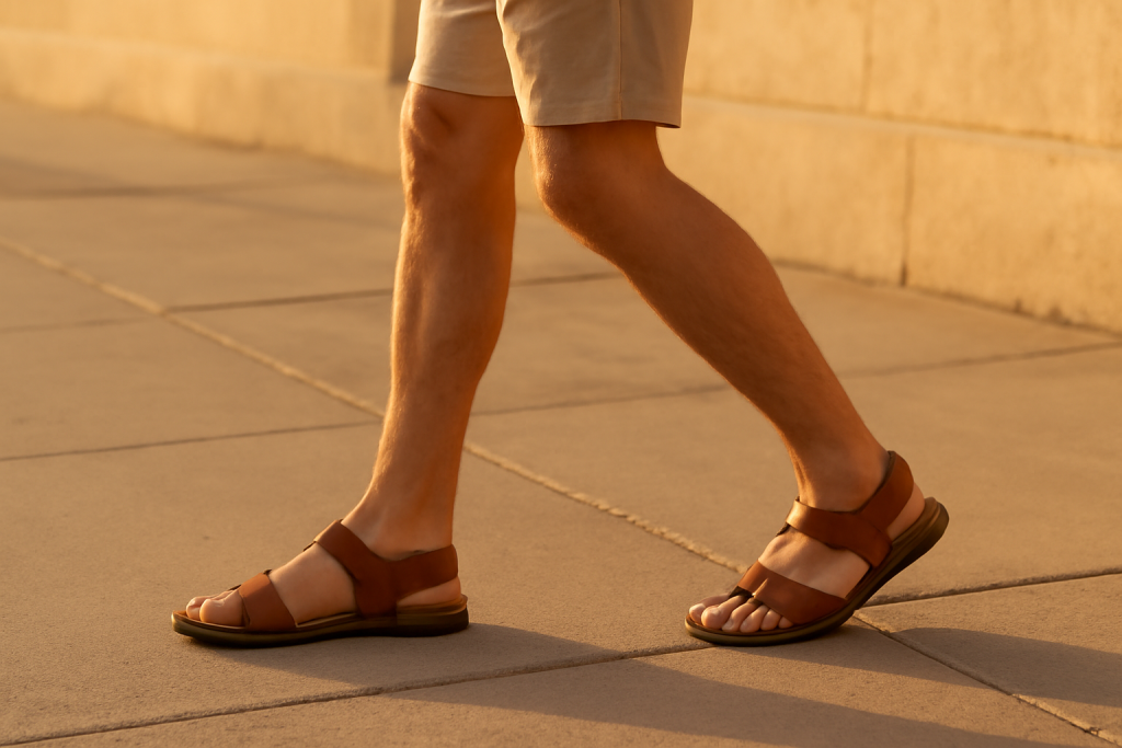 Sandales homme pour après-travail : lesquelles choisir ?