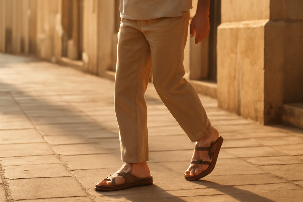 Quelles sandales choisir pour un homme en milieu urbain ?