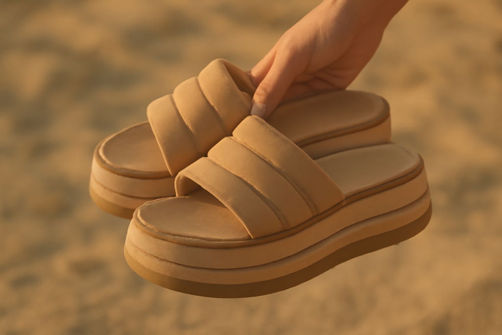 Quelle semelle offre le meilleur amorti léger pour les sandales quotidiennes ?