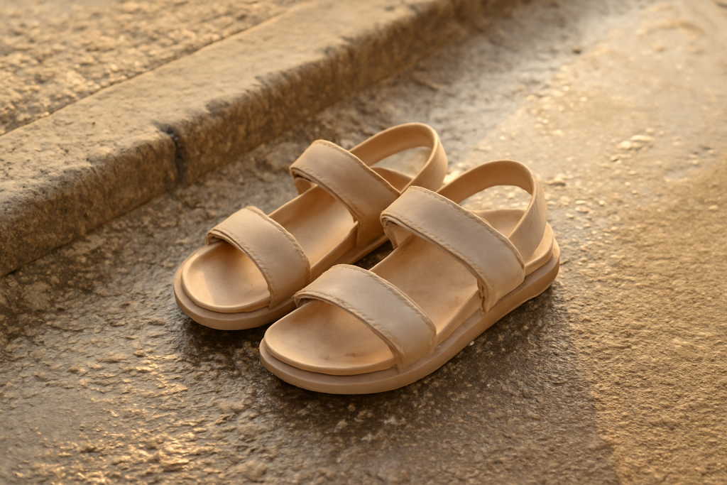 Quelles sandales femme résistent le mieux aux trottoirs salés en hiver ?